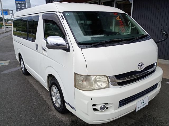 レジアスエースバン ロングワイドスーパーGL 後付け改造スロープ 車いすスロープ 車いす1名+2名(3ナンバー仕様) 車いす1名+5名(8ナンバー仕様) キーレス 禁煙車 車検2年付 修復歴無し(3枚目)