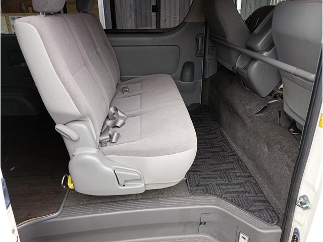 レジアスエースバン ロングワイドスーパーGL 後付け改造スロープ 車いすスロープ 車いす1名+2名(3ナンバー仕様) 車いす1名+5名(8ナンバー仕様) キーレス 禁煙車 車検2年付 修復歴無し(41枚目)