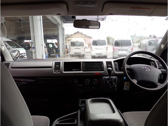 レジアスエースバン ロングワイドスーパーGL 後付け改造スロープ 車いすスロープ 車いす1名+2名(3ナンバー仕様) 車いす1名+5名(8ナンバー仕様) キーレス 禁煙車 車検2年付 修復歴無し(44枚目)