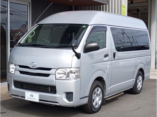 ハイエースバン 車いす仕様車 Bタイプ 車検2年付 ディーゼルターボ車 福祉装置点検済 車いす2名+8名乗車 純正ナビ バックカメラ スライドドア連動ステップ 電動格納ミラー 全国対応1年保証付き 修復歴無し(9枚目)