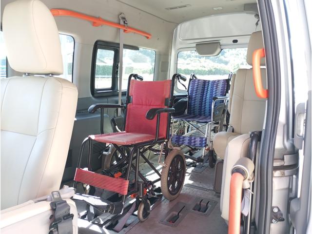 NV350キャラバンバン チェアキャブMタイプ 車検2年付 福祉装置点検済 車いす2名+8名乗車 ストレッチャー固定具 ナビ 全国対応1年保証付き 修復歴無し(47枚目)