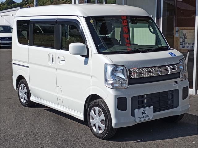 ＮＶ１００クリッパーリオ チェアキャブ　車検２年付　車いすスロープ　福祉装置点検済　車いす１名＋３名乗車　通常４名乗車　リモコン式電動ウィンチ　キーレス　スマートキー　社外ナビ　バックカメラ　　全国対応１年保証付き　修復歴無し（3枚目）
