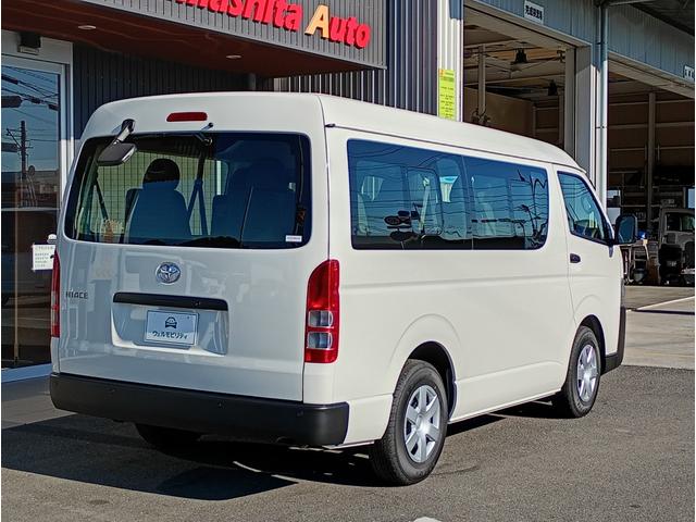 ハイエースワゴン ＤＸ　ウェルキャブ車ウェルジョイン　車検令和１０年１１月　登録済未使用車　送迎者　トヨタセーフティセンス　電動格納ミラー　全国対応１年保証付き　修復歴無し（5枚目）