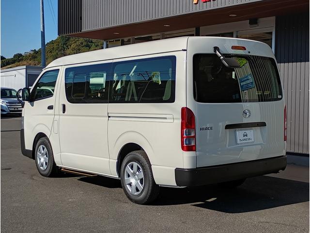 ハイエースワゴン ＤＸ　ウェルキャブ車ウェルジョイン　車検令和１０年１１月　登録済未使用車　送迎者　トヨタセーフティセンス　電動格納ミラー　全国対応１年保証付き　修復歴無し（7枚目）