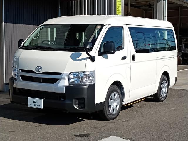 ハイエースワゴン ＤＸ　ウェルキャブ車ウェルジョイン　車検令和１０年１１月　登録済未使用車　送迎者　トヨタセーフティセンス　電動格納ミラー　全国対応１年保証付き　修復歴無し（9枚目）