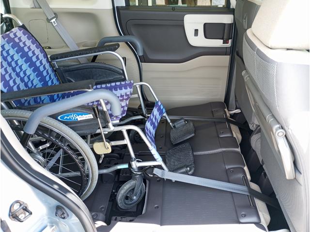 Ｎ－ＢＯＸ Ｇ・スロープＬターボホンダセンシング　車検令和９年１０月　車いすスロープ　福祉装置点検済　車いす１名＋２名乗車　通常４名乗車　リモコン式電動ウィンチ　純正ナビ　バックカメラ　ＥＴＣ　電動ステップ　全国対応１年保証付き　修復歴無し　福祉車両（9枚目）