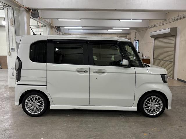 Ｎ－ＢＯＸカスタム Ｌターボ　ナビフルセグＢカメラＥＴＣＬＥＤＡＷ　地デジチューナー　衝突軽減ブレーキサポート　ＬＥＤヘッドライ　アイドリングＳ　ターボエンジン　ＰＳ　カーテンエアバック　シートヒータ　エアバック　ＵＳＢ　ＡＡＣ（7枚目）