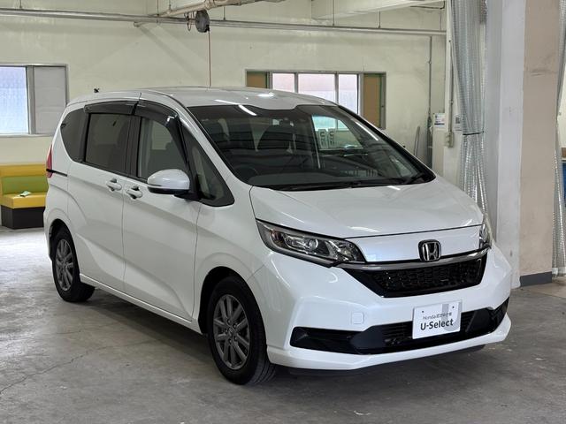 フリード Ｇ・ホンダセンシング　社外ナビフルセグＢカメラＥＴＣＬＥＤＡＷ　Ｆセグ　追突被害軽減ブレーキ　ｉストップ　Ｗエアバッグ　パワーウィンドウ　アクティブクルーズコントロール　スマートキ　カラーバックモニター　ＶＳＡ　エアコン（6枚目）