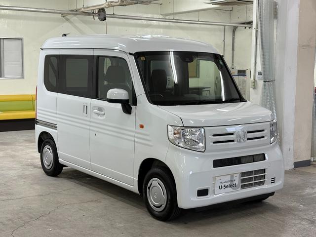 Ｎ－ＶＡＮ Ｌ　社外ナビワンセグＢカメラＥＴＣ　横滑防止装置　ＣＭＢＳ　前席ＰＷ　ナビＴＶ　ＡＢＳ　アイドリングＳＴＯＰ　キーレスリモコン　ＥＴＣ付き　リアカメラ　エアバック　フルオートエアコン　パワステ（5枚目）