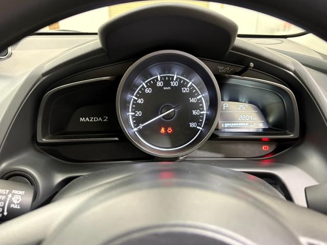 ＭＡＺＤＡ２ １５Ｃ　後付ナビワンセグＢカメラＥＴＣＬＥＤ　スマートシティブレーキサポート　マニュアルエアコン　ＥＴＣ車載器　横滑り防止装置　バックモニター　ＬＥＤヘッドライト　アイドリング　助手席エアバッグ　キーレス（15枚目）
