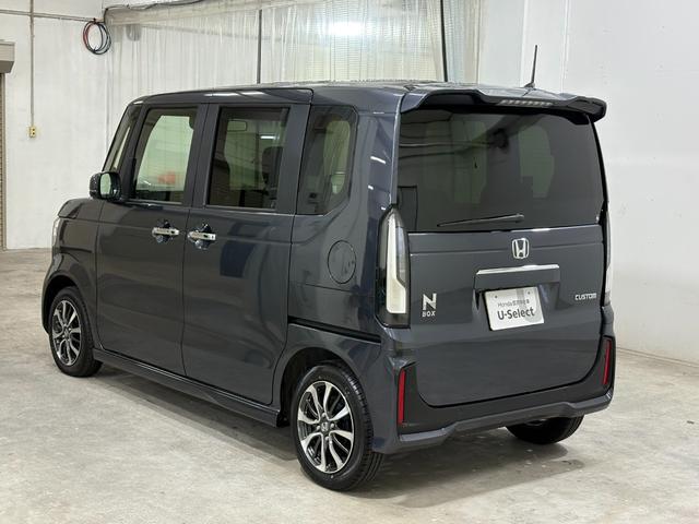 Ｎ－ＢＯＸカスタム ベースグレード　ナビフルセグＢカメラＬＥＤＡＷ　Ｗ電動ドア　ＵＳＢ接続　ＣＭＢＳ　オートエアコン　スマートキ　クルコン　バックカメラ　フルセグＴＶ　パワーステアリング　エアバッグ　ＥＳＣ　パワーウインドウ　フリーキー（2枚目）