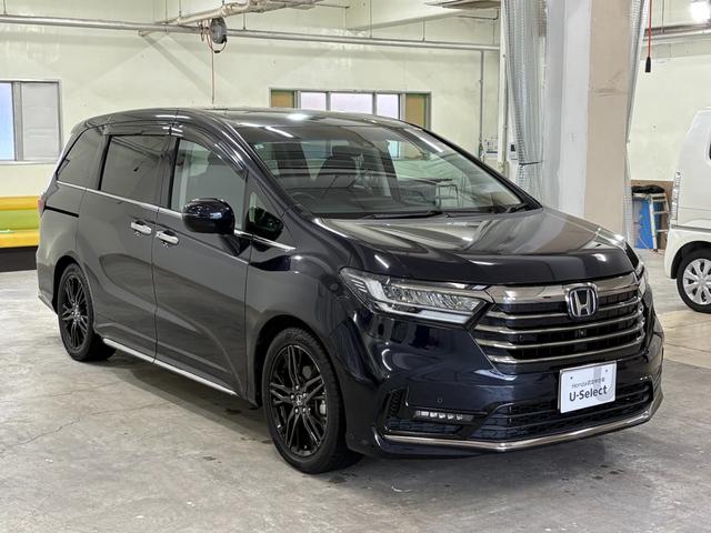 オデッセイハイブリッド ｅ：ＨＥＶアブソルート・ＥＸ　ナビフルセグマルチビューカメラＥＴＣＬＥＤＡＷスタッドレス　電動Ｒゲート　ＬＥＤライト　シ－トヒ－タ－　両側ＰＳＤ　パワ－シ－ト　クルーズコントロール　ＤＶＤ再生機能　ナビ＆ＴＶ　キーレス　ドラレコ（6枚目）