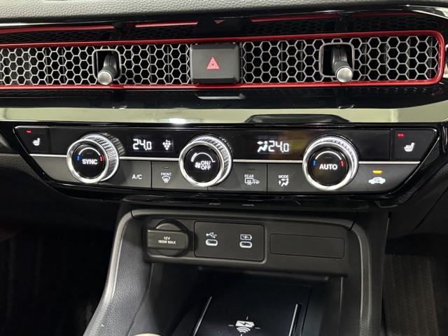 シビック RS ディスプレイオーディオフルセグBカメラETCLEDAW LEDヘッド コーナーセンサー 衝突被害軽減ブレーキ シートヒーター パワ-シ-ト フルセグTV スマートキー クルーズコントロール USB(21枚目)