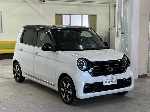 N-ONE プレミアム ナビフルセグBカメラETCLEDAW USBポート 衝突軽減 DVD再生 ESC コーナーセンサー シ-トヒ-タ- バックカメラ カーテンエアバック ナビTV スマートキー AAC ABS キーレス(6枚目)