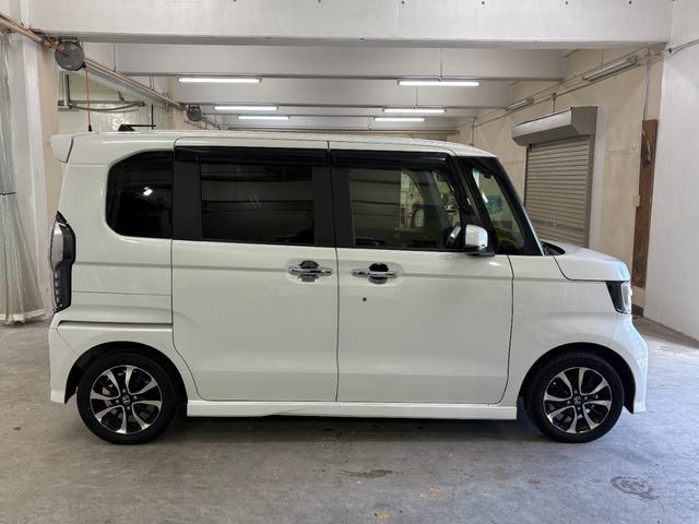 N-BOXカスタム G・Lホンダセンシング ナビBカメラETCLEDAW 助手席エアバッグ キーレス シートH アイドリングST スマ-トキ- リアカメラ 前車追従機能 サイドエアバッグ LEDヘッドライト USB パワーステアリング VSA(7枚目)