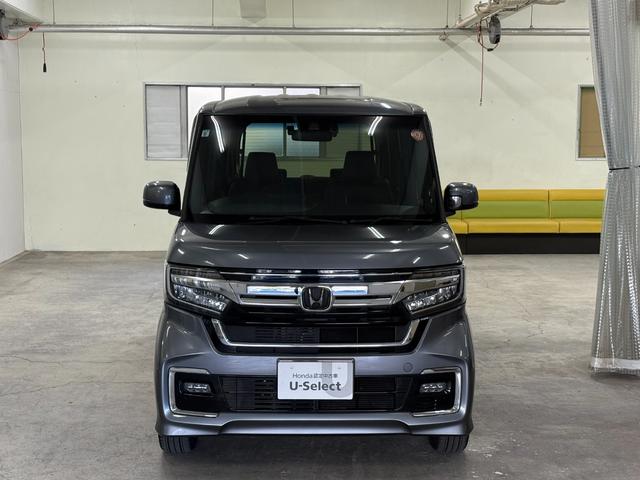 Ｎ－ＢＯＸカスタム Ｌターボ　ナビフルセグＢカメラＥＴＣＬＥＤＡＷ　地デジチューナー　衝突軽減ブレーキサポート　ＬＥＤヘッドライ　アイドリングＳ　ターボエンジン　ＰＳ　カーテンエアバック　シートヒータ　エアバック　ＵＳＢ　ＡＡＣ（5枚目）