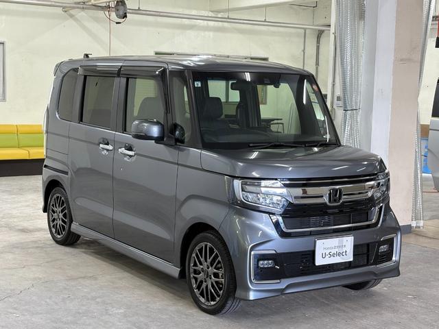 Ｎ－ＢＯＸカスタム Ｌターボ　ナビフルセグＢカメラＥＴＣＬＥＤＡＷ　地デジチューナー　衝突軽減ブレーキサポート　ＬＥＤヘッドライ　アイドリングＳ　ターボエンジン　ＰＳ　カーテンエアバック　シートヒータ　エアバック　ＵＳＢ　ＡＡＣ（6枚目）