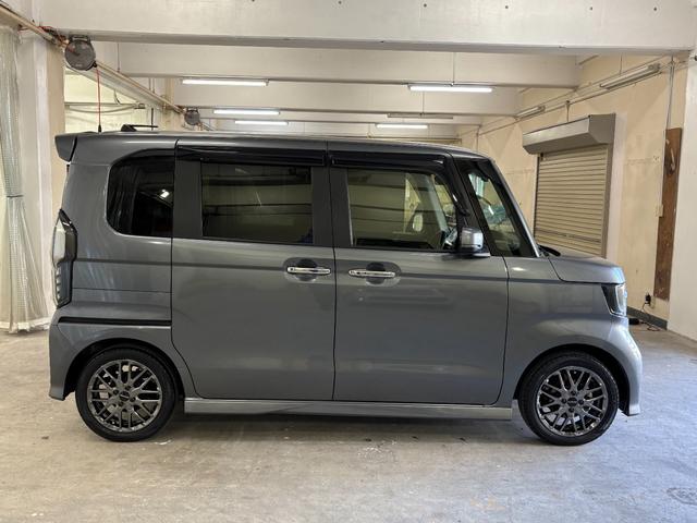 Ｎ－ＢＯＸカスタム Ｌターボ　ナビフルセグＢカメラＥＴＣＬＥＤＡＷ　地デジチューナー　衝突軽減ブレーキサポート　ＬＥＤヘッドライ　アイドリングＳ　ターボエンジン　ＰＳ　カーテンエアバック　シートヒータ　エアバック　ＵＳＢ　ＡＡＣ（7枚目）