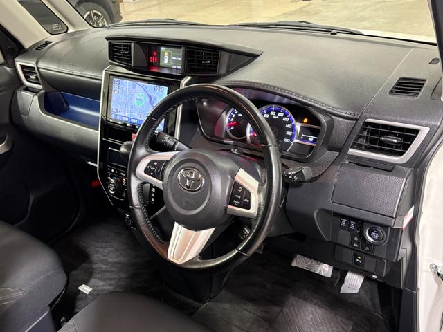 ルーミー カスタムG-T ナビBカメラETCLED 助手席エアバック ターボエンジン 両側オートスライドドア スマートキープッシュスタート LEDライト 横滑り防止機能 クルコン ETC付 キーレス ドラレコ エアバッグ(13枚目)