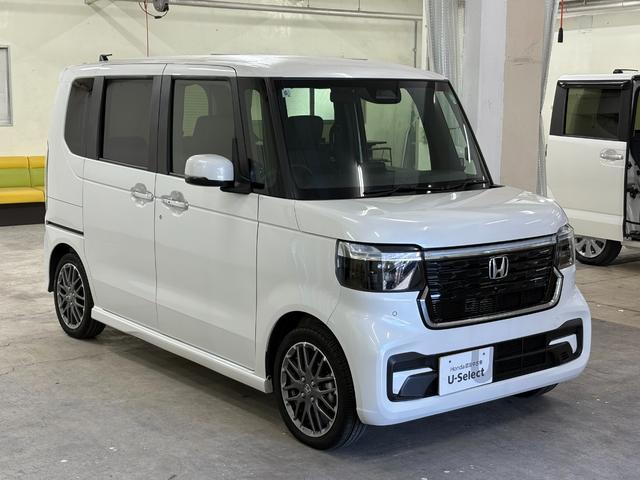 N-BOXカスタム ターボ ナビフルセグBカメラLEDAW 衝突被害軽減 キーフリー Pセンサー ESC パワステ 両席エアバック サイドエアバッグ ターボ車 スマキー パワーウィンドウ LEDヘッドライト オートエアコン(6枚目)