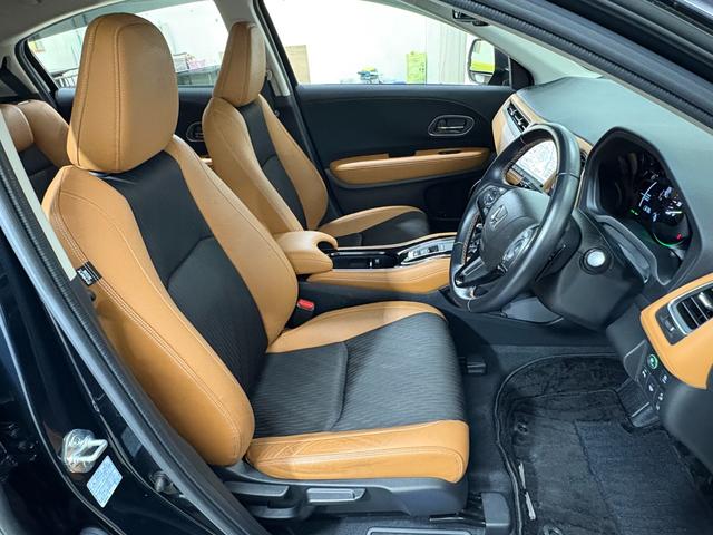 ヴェゼル ハイブリッドＺ・ホンダセンシング　ナビフルセグＢカメラＥＴＣＬＥＤＡＷ　レーダーサポート　フロントカメラ　Ｐセンサー　ＤＶＤ再生機能　横滑り防止システム　バックアイカメラ　シートヒーター付　スマ－トキ－　パワーウィンド　ＵＳＢ接続（28枚目）