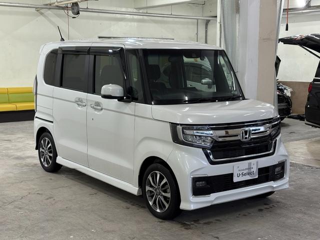 Ｎ－ＢＯＸカスタム Ｌ　ナビフルセグＢカメラＥＴＣＬＥＤＡＷ　両席電動スライドドア　Ｐソナー　サイドエアバッグ　ナビＴＶ　Ａストップ　シートヒータ　キーフリーシステム　ＬＥＤライト　リアカメ　クルーズコントロール　ＡＣ（6枚目）