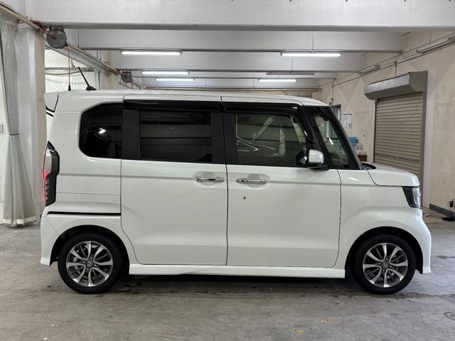 Ｎ－ＢＯＸカスタム Ｌ　ナビフルセグＢカメラＥＴＣＬＥＤＡＷ　両席電動スライドドア　Ｐソナー　サイドエアバッグ　ナビＴＶ　Ａストップ　シートヒータ　キーフリーシステム　ＬＥＤライト　リアカメ　クルーズコントロール　ＡＣ（7枚目）