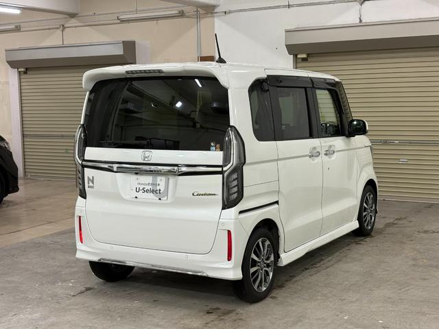 Ｎ－ＢＯＸカスタム Ｌ　ナビフルセグＢカメラＥＴＣＬＥＤＡＷ　両席電動スライドドア　Ｐソナー　サイドエアバッグ　ナビＴＶ　Ａストップ　シートヒータ　キーフリーシステム　ＬＥＤライト　リアカメ　クルーズコントロール　ＡＣ（9枚目）