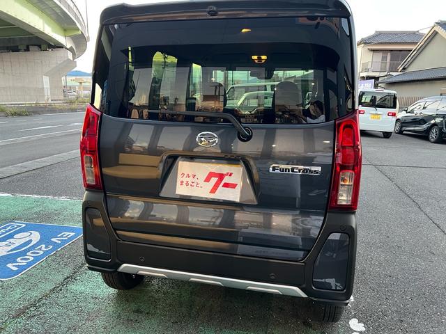 タント ファンクロス 両側電動スライド 運転席・助手席シートヒーター 安全装置 特別仕様 スペアキー(12枚目)