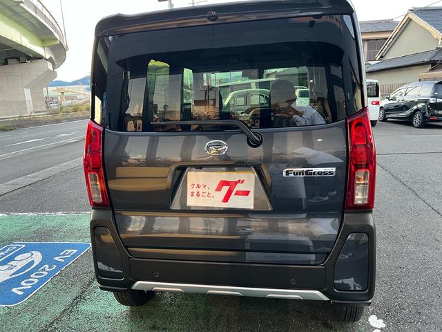 タント ファンクロス 両側電動スライド 運転席・助手席シートヒーター 安全装置 特別仕様 スペアキー(13枚目)