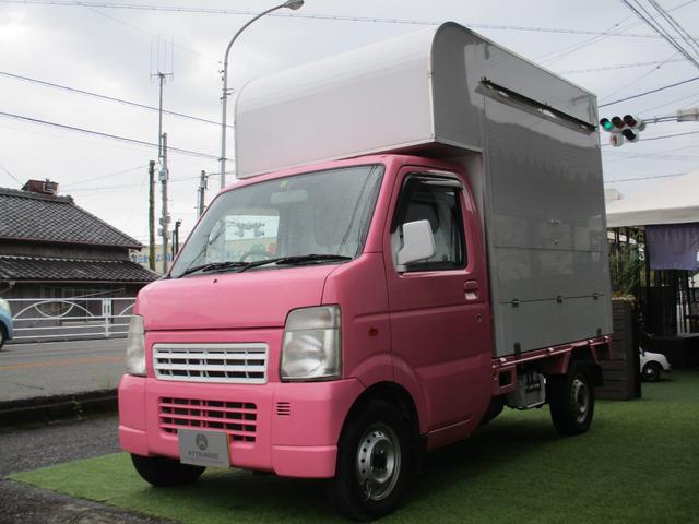 キャリイトラック 　キッチンカー　移動販売車　オートマ　エアコン　パワステ（3枚目）