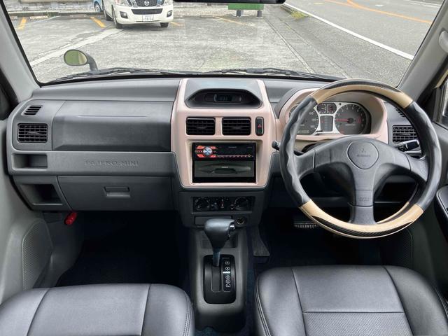 パジェロミニ Ｘ　ドライブレコーダー　ＥＴＣ　ＡＴ　ＣＤ　エアコン　パワーステアリング　パワーウィンドウ　運転席エアバッグ（2枚目）