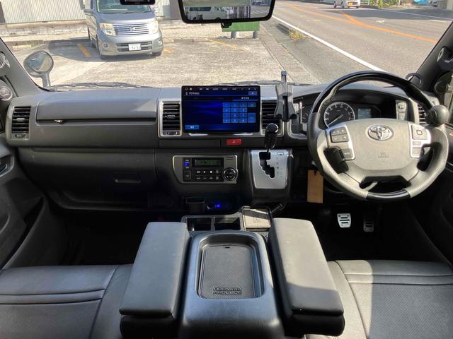 ハイエースバン SーGL4WD キャンプ仕様 デジタルミラー 走行充電 ETC バックカメラ ナビTV 社外クルーズコントロール ブレーキアシスト 両側電動ドア ヒッチメンバー 走行充電システム ベンチレータ 内装ダークプライム仕様 ベットキット 寒冷地仕様 ドラレコ(2枚目)