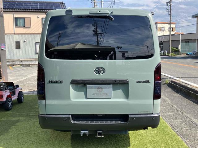 ハイエースバン SーGL4WD キャンプ仕様 デジタルミラー 走行充電 ETC バックカメラ ナビTV 社外クルーズコントロール ブレーキアシスト 両側電動ドア ヒッチメンバー 走行充電システム ベンチレータ 内装ダークプライム仕様 ベットキット 寒冷地仕様 ドラレコ(15枚目)