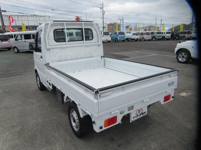 キャリイトラック ＫＣエアコン・パワステ　２ＷＤ　５ＭＴ　アッパーメンバーガード付　ドアバイザー　純正ラジオデッキ　エアコン　パワステ　ワンオーナー　車検時整備記録簿付き（21枚目）