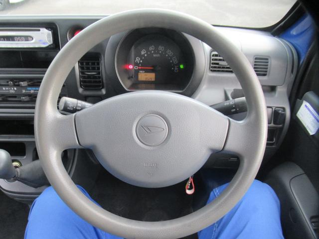 ハイゼットカーゴ ＤＸ　５ＭＴ車　２ＷＤ　ＣＤオーディオ　ラジオ　パワーウィンドウ　パワステ　マニュアルエアコン　オーバーヘッドシェルフ　ラゲッジマット　禁煙車（5枚目）