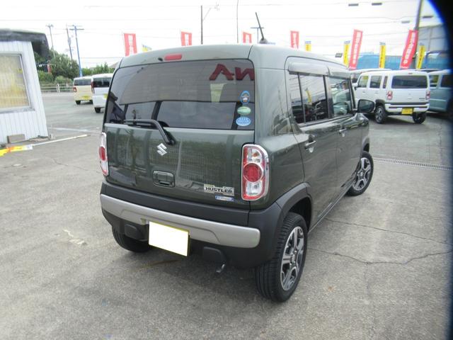 ハスラー X 後期型 純正7インチナビ ワンセグTV CD再生 6スピーカー オートHIDライト デュアルカメラブレーキサポート 左右席シートヒーター アイドリングストップ 純正15インチアルミ ワンオーナー(2枚目)