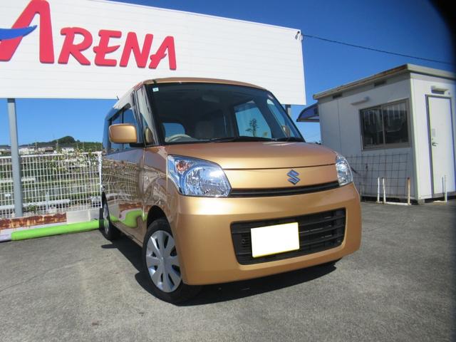 スペーシア X CDオーディオ 片側電動スライド 両側スライド イージードアクローザー 後席左右ロールサンシェード アイドリングストップ キーレスプッシュスタート スマートキー 電動格納ミラー オートエアコン(30枚目)