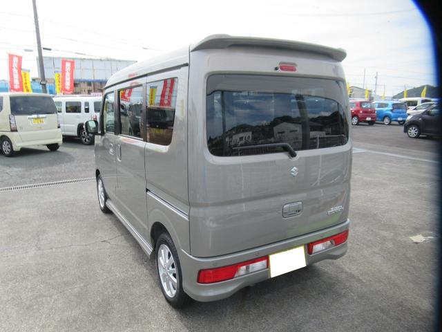 エブリイワゴン ＰＺターボ　届出済未使用車　ハイルーフ　ターボ　片側電動スライド　６スピーカー　前後ブレーキアシスト　シートヒーター　オートＬＥＤライト　アイドリングストップ　ハンドルリモコン　ＵＳＢ充電ソケット　純正アルミ（26枚目）