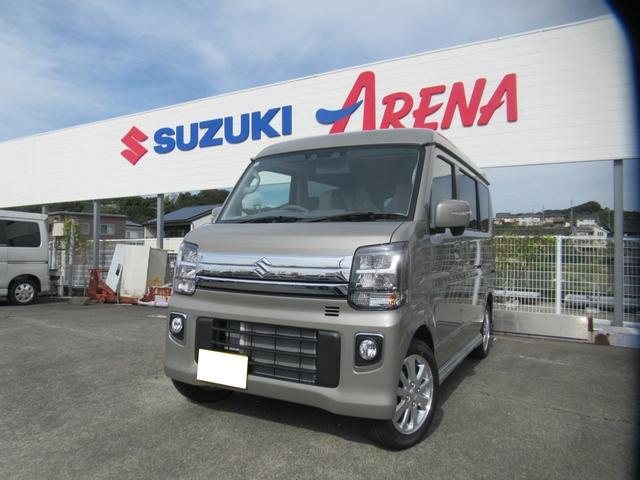 エブリイワゴン ＰＺターボ　届出済未使用車　ハイルーフ　ターボ　片側電動スライド　６スピーカー　前後ブレーキアシスト　シートヒーター　オートＬＥＤライト　アイドリングストップ　ハンドルリモコン　ＵＳＢ充電ソケット　純正アルミ（30枚目）