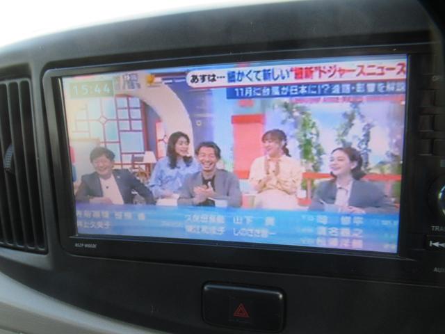 地デジＴＶもキレイに映りますよ！ちょっとした休憩時にあるとかなり良いですよ！長距離運転で疲れた時のブレイクタイムや待ち合わせ時間より早く着いちゃった時なんかにテレビも見れてメチャ良いですよ！