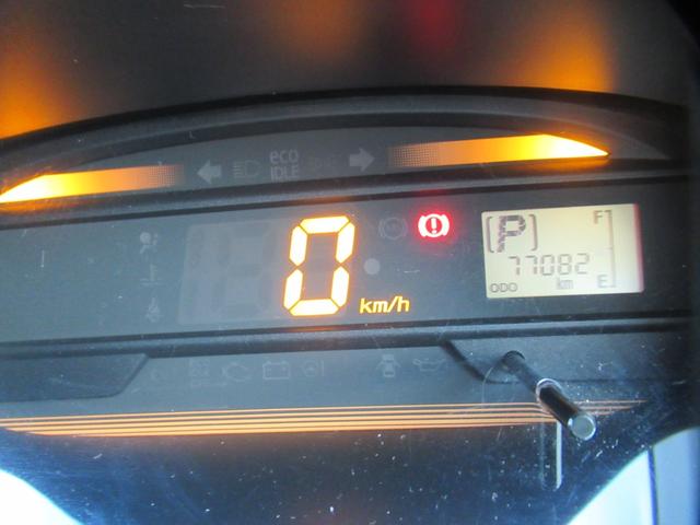 メーターの画像になります。画像の通りですが、距離数もご確認いただけます。