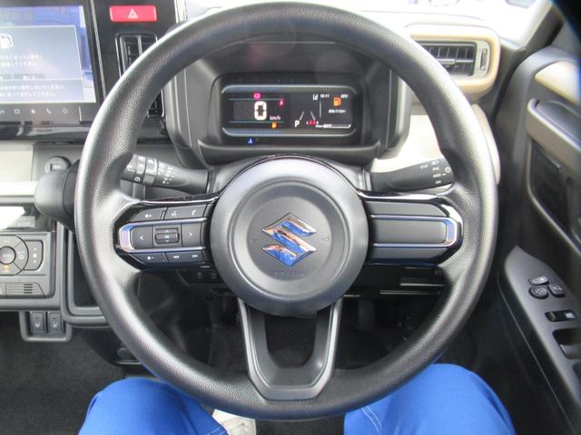 スペーシア ハイブリッドX 届出済未使用車 純正9インチ全方位バックカメラ付ナビ Bluetooth フルセグTV 両側電動スライド 後席用サーキュレーター 左右席シートヒーター 前後ブレーキサポート オートLEDライト(12枚目)