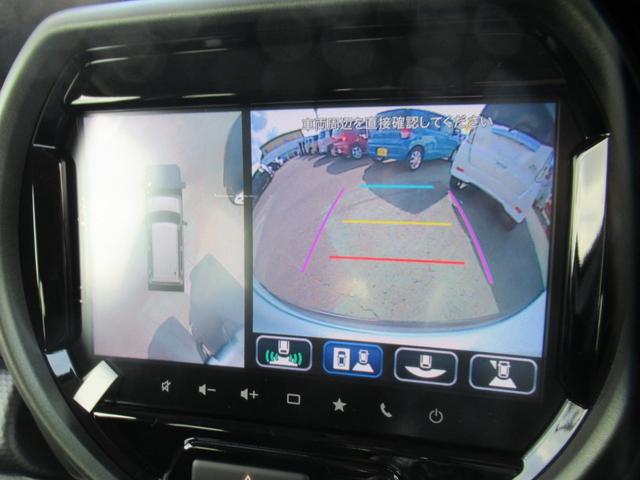 ハスラー タフワイルド　届出済未使用車　純正９インチ全方位バックカメラ付ナビ　Ｂｌｕｅｔｏｏｔｈ　ＤＶＤ再生　フルセグＴＶ　全方位バックカメラ　後席用テーブル　アダプティブクルコン　デュアルカメラブレーキサポート前後対応（9枚目）