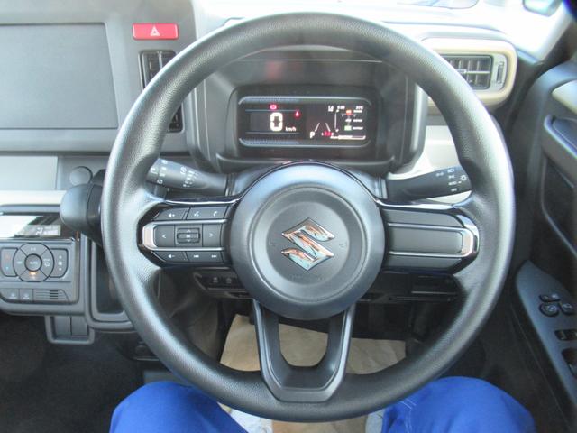 スペーシア ハイブリッドG 届出済未使用車 オートLEDライト オートハイビーム 前後ブレーキアシスト 両側スライドドア フットパーキング 先行車&青信号対応発進お知らせ機能 ヒルホールドコントロール オーディオレス(4枚目)