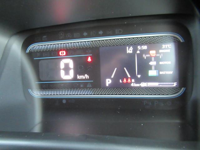 スペーシア ハイブリッドG 届出済未使用車 オートLEDライト オートハイビーム 前後ブレーキアシスト 両側スライドドア フットパーキング 先行車&青信号対応発進お知らせ機能 ヒルホールドコントロール オーディオレス(5枚目)