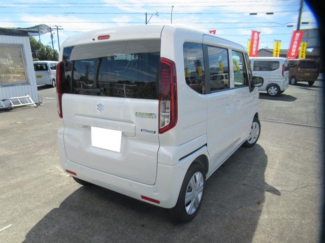 スペーシア ハイブリッドG 届出済未使用車 オートLEDライト オートハイビーム 前後ブレーキアシスト 両側スライドドア フットパーキング 先行車&青信号対応発進お知らせ機能 ヒルホールドコントロール オーディオレス(20枚目)