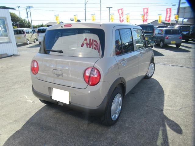 アルトラパン ハイブリッドＬ　新型６型　届出済未使用車　フロントドアガラス９９％ＵＶカット　ハンドルリモコン　オートＬＥＤライト　リモート格納サイドミラー　ＵＳＢ充電ソケット　前後ブレーキアシスト　シートヒーター　オーディオレス（25枚目）