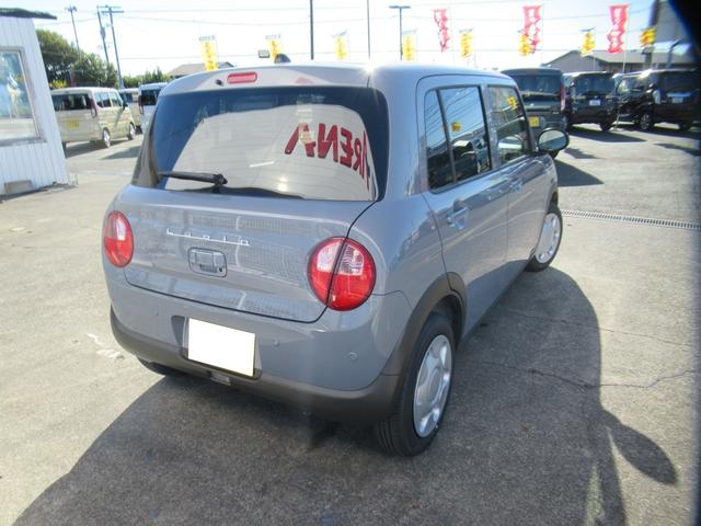 アルトラパン ハイブリッドL 新型6型 届出済未使用車 フロントドアガラス99%UVカット ハンドルリモコン オートLEDライト リモート格納サイドミラー USB充電ソケット 前後ブレーキアシスト シートヒーター オーディオレス(25枚目)