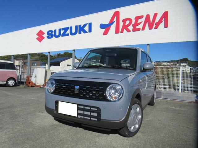 アルトラパン ハイブリッドL 新型6型 届出済未使用車 フロントドアガラス99%UVカット ハンドルリモコン オートLEDライト リモート格納サイドミラー USB充電ソケット 前後ブレーキアシスト シートヒーター オーディオレス(28枚目)